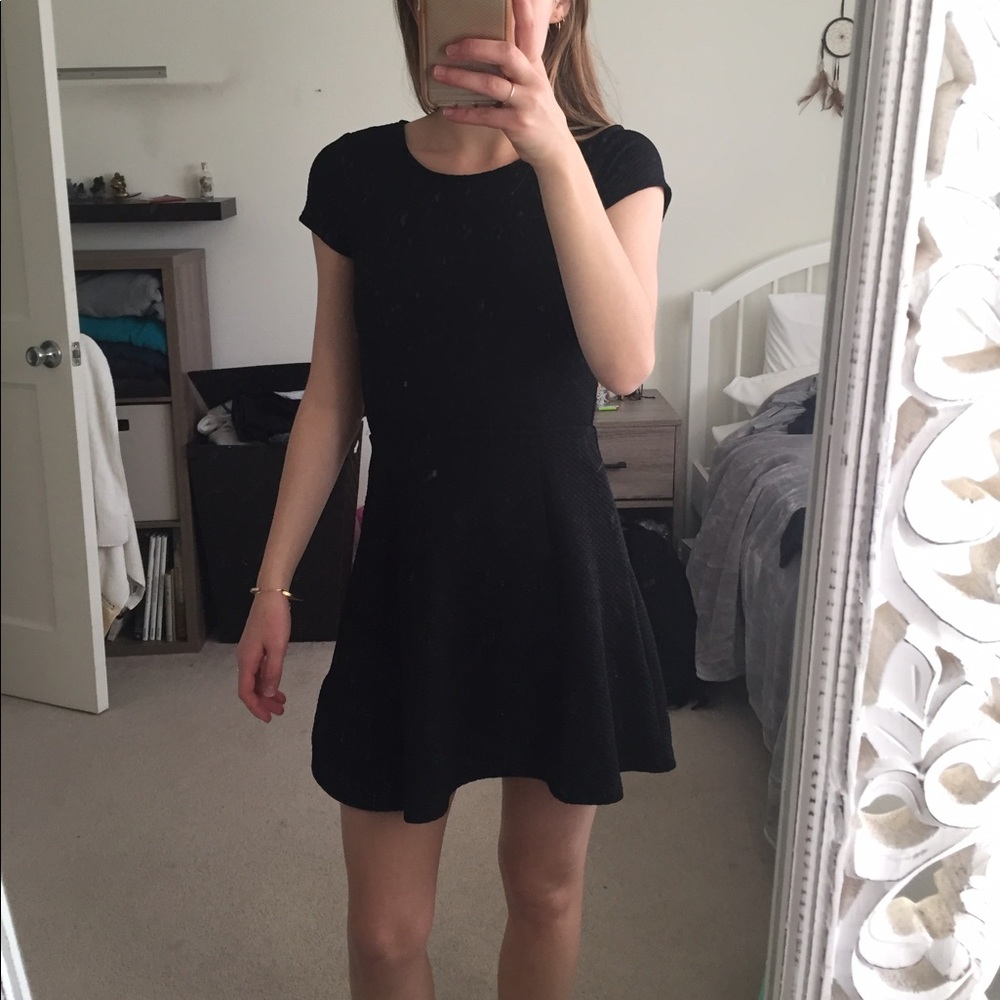 Black Skater Dress